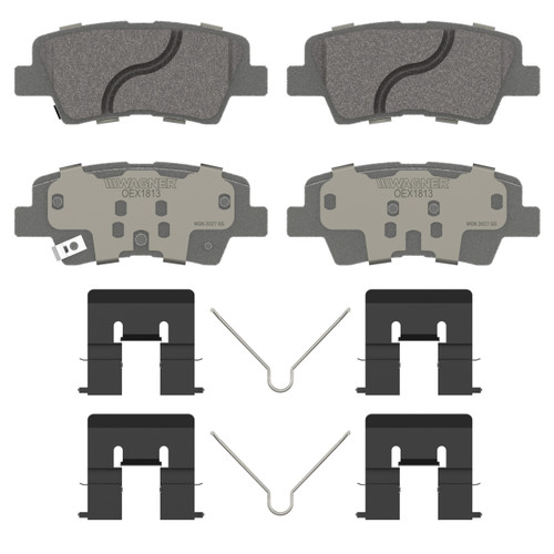 OEX Rear Disc Brake Pad Set Premium Ceramic | WAGOEX1813