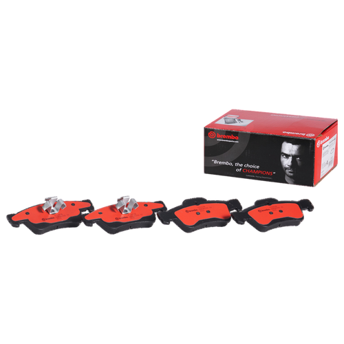 Premium NAO Ceramic OE Equivalent Rear Disc Brake Pad Set | BBBP50064N