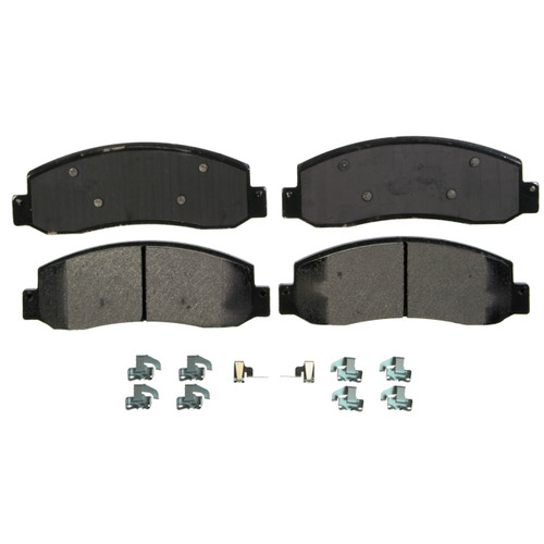 QuickStop Front Disc Brake Pad Set Semi-Metallic | WAGZX1069