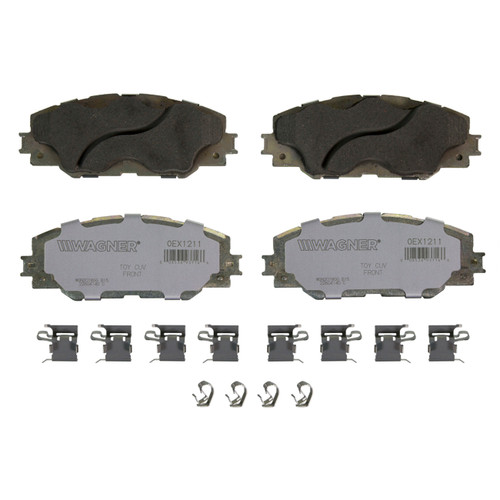 OEX Front Disc Brake Pad Set Premium Ceramic | WAGOEX1211