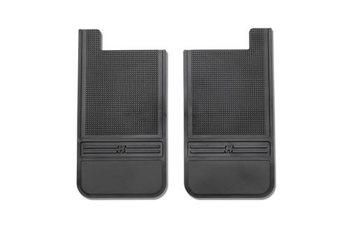 Rubber Rear Mud Flaps, 12" w/o Weight | 98H55100