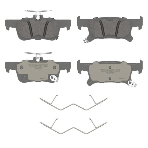 OEX Rear Disc Brake Pad Set Premium Ceramic | WAGOEX2025