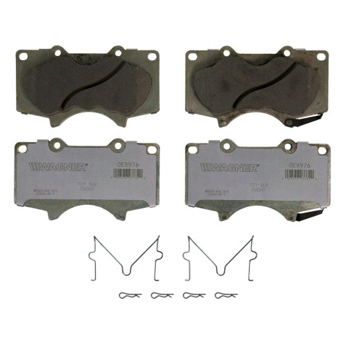 OEX Front Disc Brake Pad Set Premium Ceramic | WAGOEX976