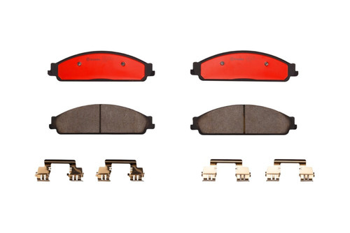 Premium NAO Ceramic OE Equivalent Front Brake Pad Set | BBBP24120N
