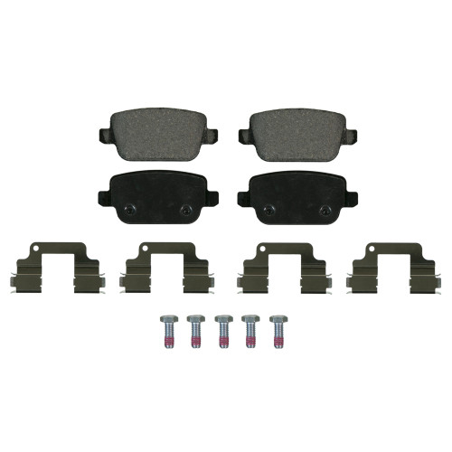 QuickStop Rear Disc Brake Pad Set Semi-Metallic | WAGZX1314