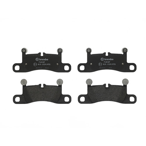 Premium Low-Met OE Equivalent Rear Disc Brake Pad Set | BBBP65027