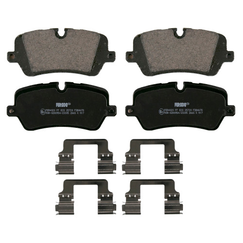 OEX Rear Disc Brake Pad Set Premium Semi-Metallic | WAGOEX1692