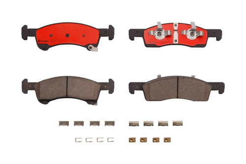 Premium NAO Ceramic OE Equivalent Front Brake Pad Set | BBBP24111N