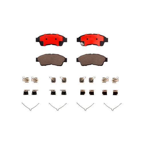 Premium NAO Ceramic OE Equivalent Front Brake Pad Set | BBBP83034N