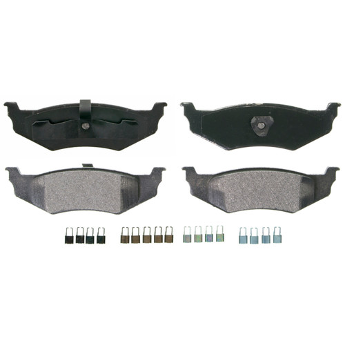 QuickStop Rear Disc Brake Pad Set Semi-Metallic | WAGZX782