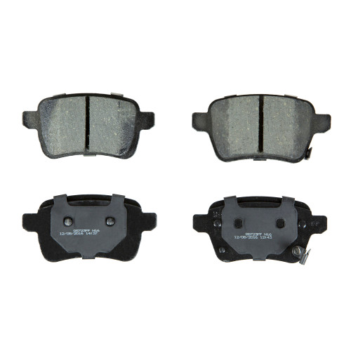 QuickStop Rear Disc Brake Pad Set Ceramic | WAGZD1722