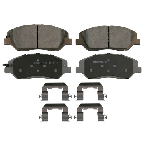 QuickStop Front Disc Brake Pad Set Ceramic | WAGZD1917