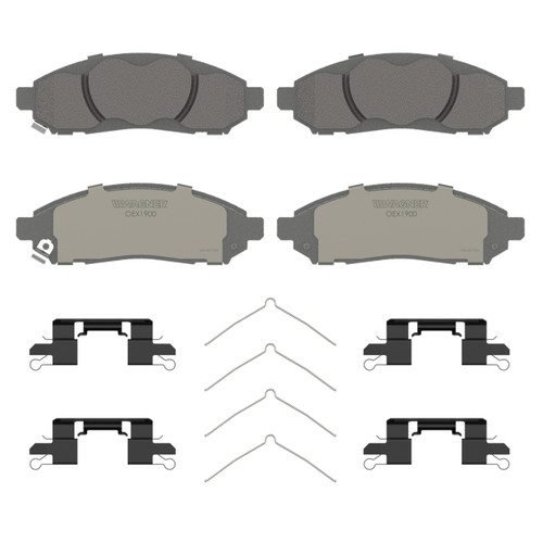 OEX Front Disc Brake Pad Set Premium Ceramic | WAGOEX1900