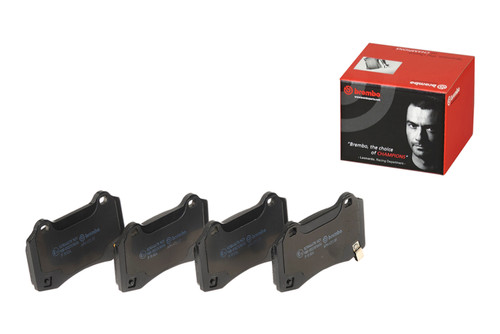 Premium Low-Met OE Equivalent Rear Disc Brake Pad Set | BBBP11024