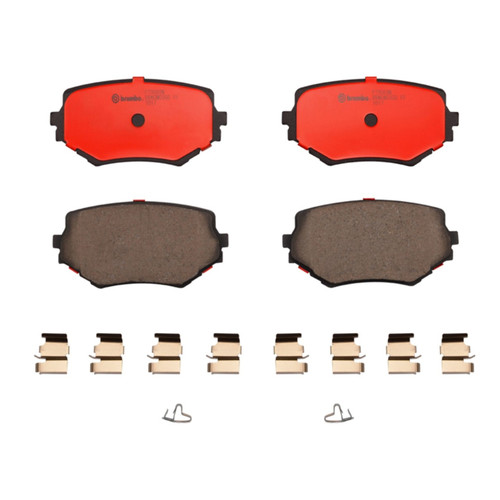 Premium NAO Ceramic OE Equivalent Front Brake Pad Set | BBBP79009N