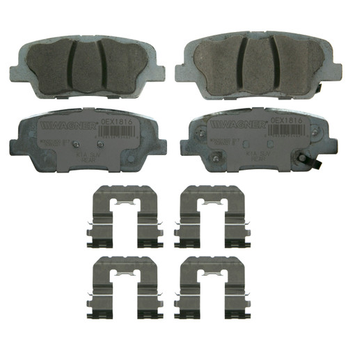 OEX Rear Disc Brake Pad Set Premium Ceramic | WAGOEX1816