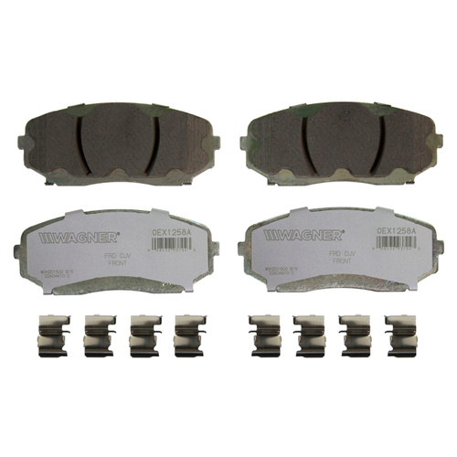 OEX Front Disc Brake Pad Set Premium Ceramic | WAGOEX1258A