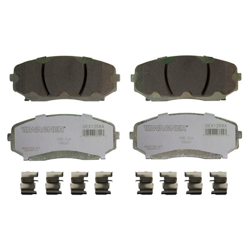 OEX Front Disc Brake Pad Set Premium Ceramic | WAGOEX1258A