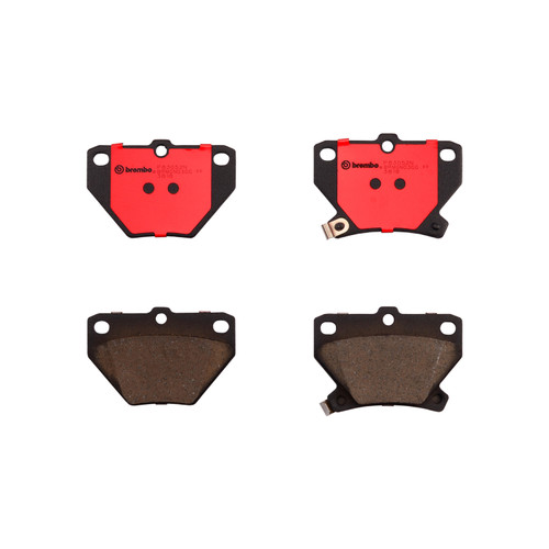 Premium NAO Ceramic OE Equivalent Rear Disc Brake Pad Set | BBBP83052N