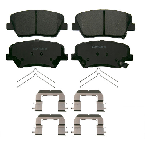 QuickStop Front Disc Brake Pad Set Ceramic | WAGZD1815