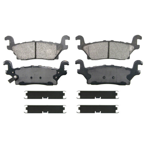 QuickStop Rear Disc Brake Pad Set Semi-Metallic | WAGZX1120