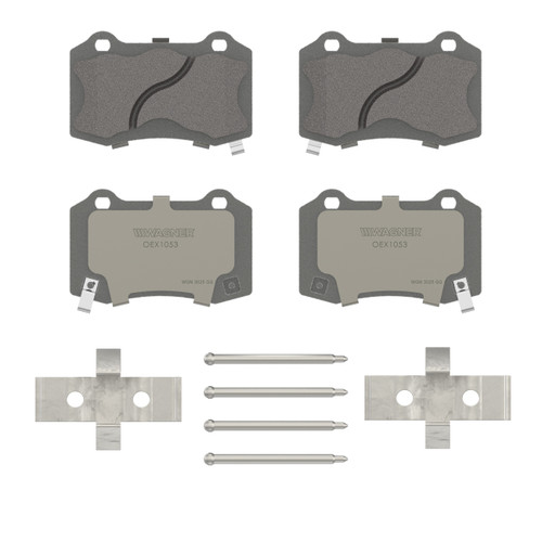 OEX Rear Disc Brake Pad Set Premium Ceramic | WAGOEX1053