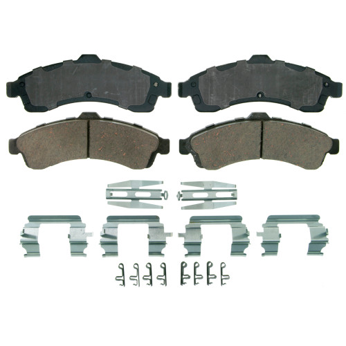 QuickStop Front Disc Brake Pad Set Ceramic | WAGZD882