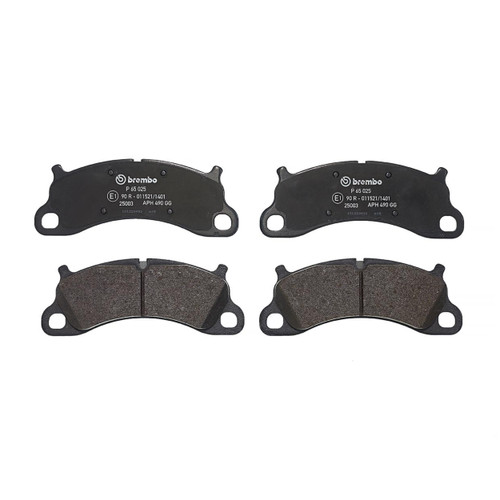 Premium Low-Met OE Equivalent Front Brake Pad Set | BBBP65025