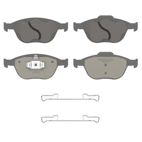 OEX Front Disc Brake Pad Set Premium Ceramic | WAGOEX970