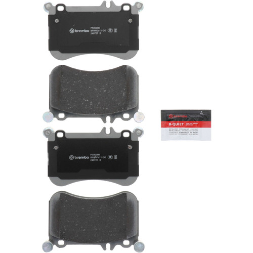 Premium NAO Ceramic OE Equivalent Front Brake Pad Set | BBBP50098N