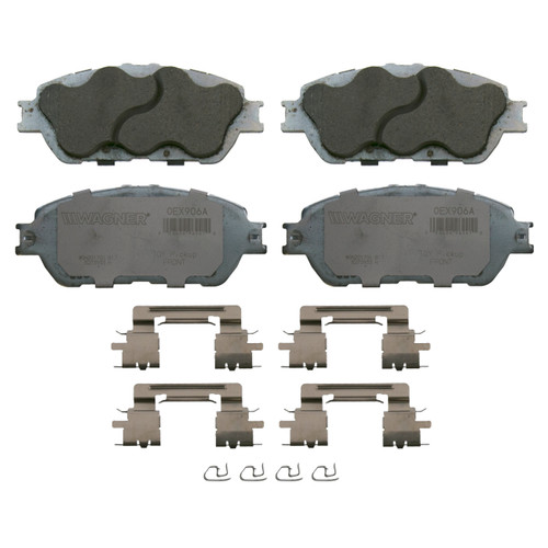 OEX Front Disc Brake Pad Set Premium Ceramic | WAGOEX906A