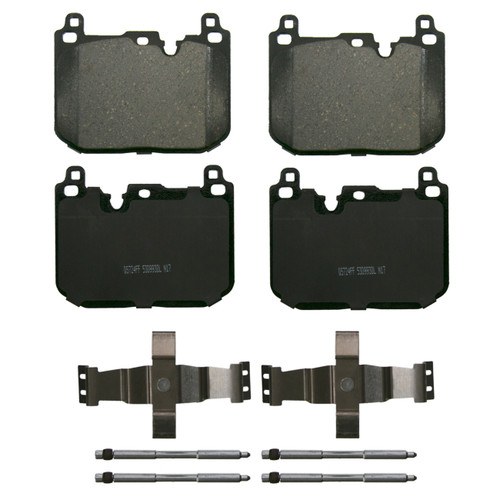 QuickStop Front Disc Brake Pad Set Ceramic | WAGZD1875
