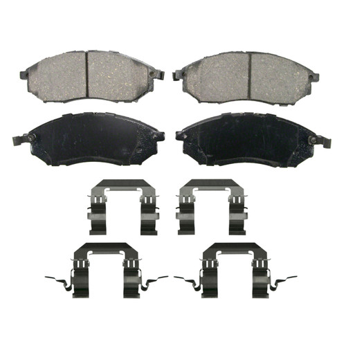 QuickStop Front Disc Brake Pad Set Ceramic | WAGZD888