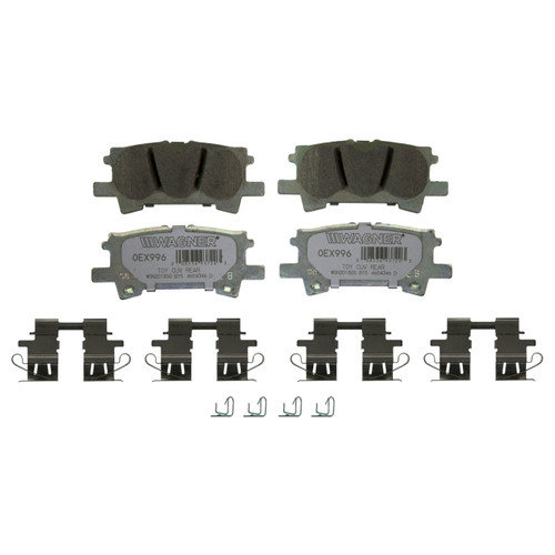 OEX Rear Disc Brake Pad Set Premium Ceramic | WAGOEX996
