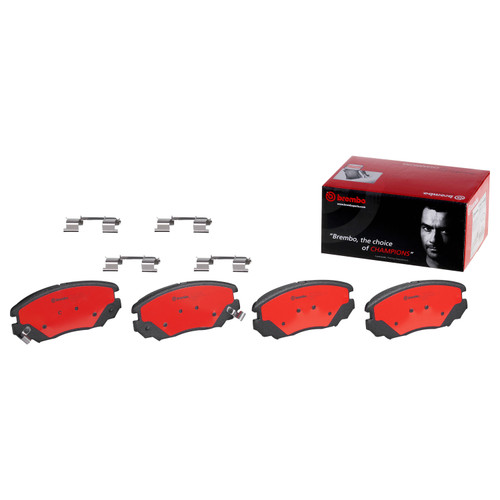 Premium NAO Ceramic OE Equivalent Front Brake Pad Set | BBBP30038N
