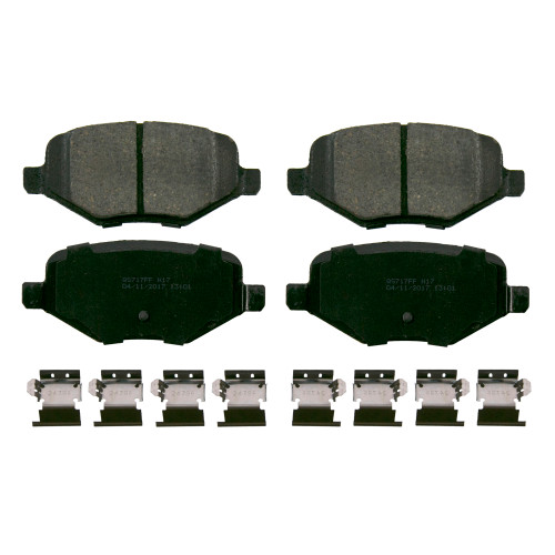 QuickStop Rear Disc Brake Pad Set Ceramic | WAGZD1754