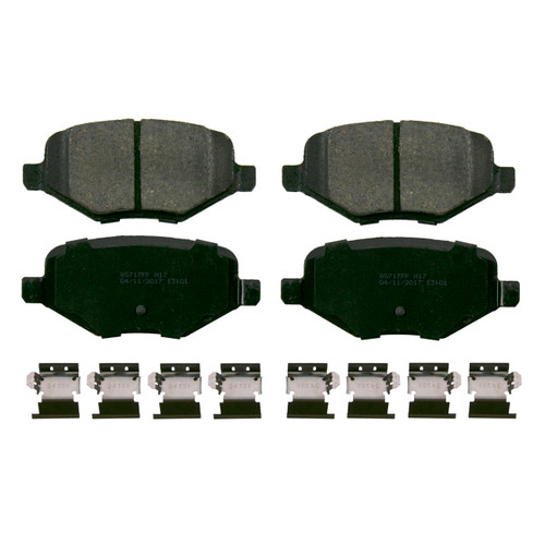 QuickStop Rear Disc Brake Pad Set Ceramic | WAGZD1754