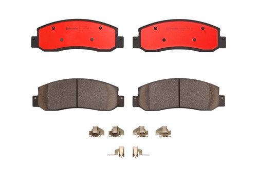 Premium NAO Ceramic OE Equivalent Front Brake Pad Set | BBBP24119N