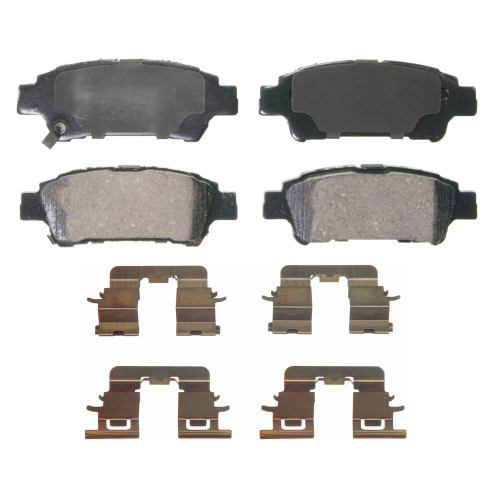 QuickStop Rear Disc Brake Pad Set Ceramic | WAGZD995