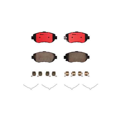 Premium NAO Ceramic OE Equivalent Front Brake Pad Set | BBBP83037N