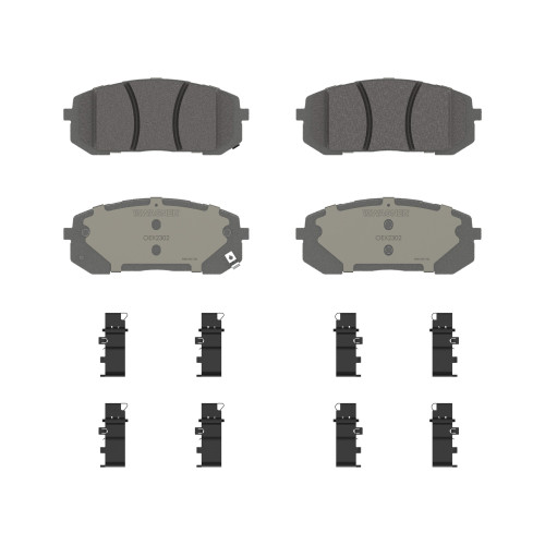 OEX Front Disc Brake Pad Set Premium Ceramic | WAGOEX2302