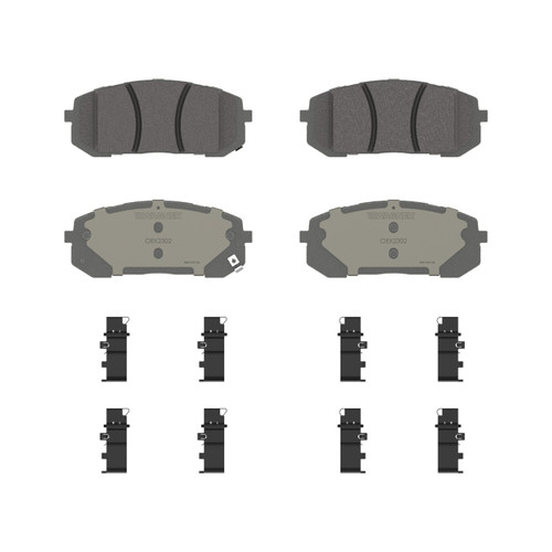 OEX Front Disc Brake Pad Set Premium Ceramic | WAGOEX2302