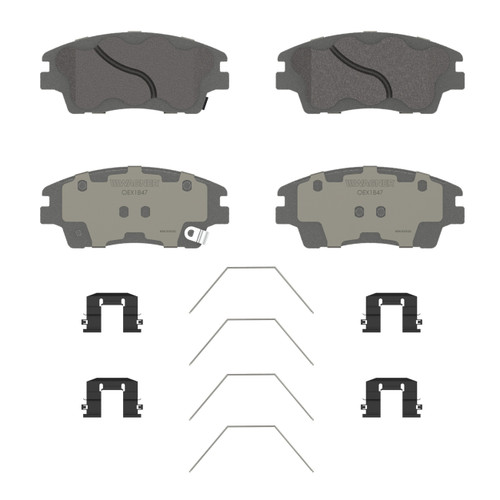 OEX Front Disc Brake Pad Set Premium Ceramic | WAGOEX1847