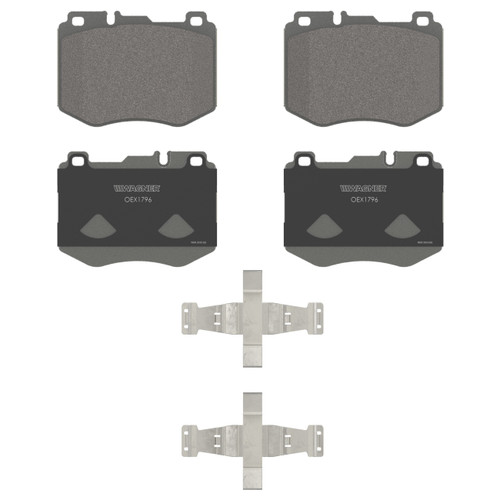 OEX Front/Rear Disc Brake Pad Set Premium Ceramic | WAGOEX1796