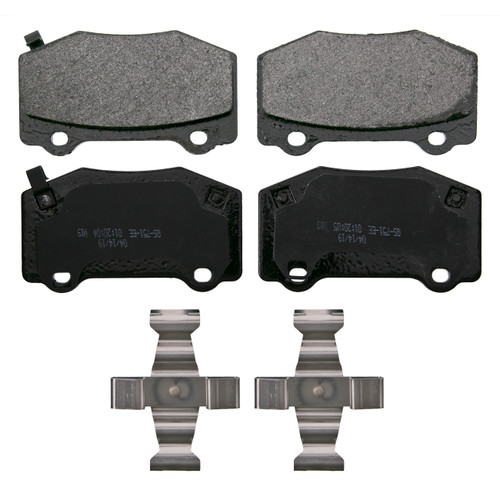 QuickStop Rear Disc Brake Pad Set Semi-Metallic | WAGZX1718