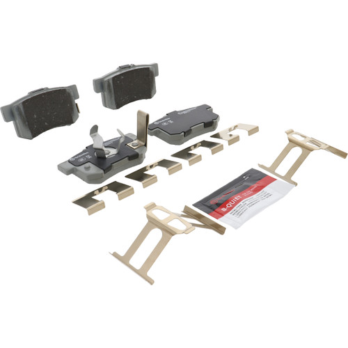Premium NAO Ceramic OE Equivalent Rear Disc Brake Pad Set | BBBP28051N