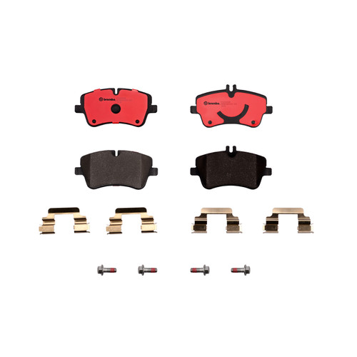 Premium NAO Ceramic OE Equivalent Front Brake Pad Set | BBBP50045N