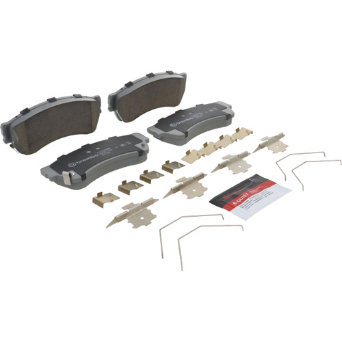 Premium NAO Ceramic OE Equivalent Front Brake Pad Set | BBBP49039N