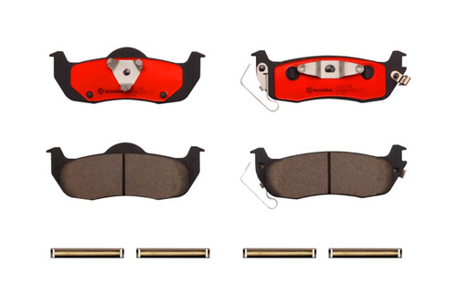 Premium NAO Ceramic OE Equivalent Rear Disc Brake Pad Set | BBBP56074N