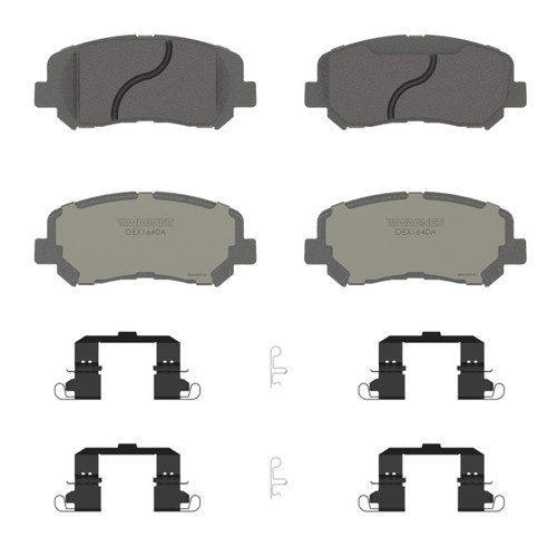 OEX Front Disc Brake Pad Set Premium Ceramic | WAGOEX1640A